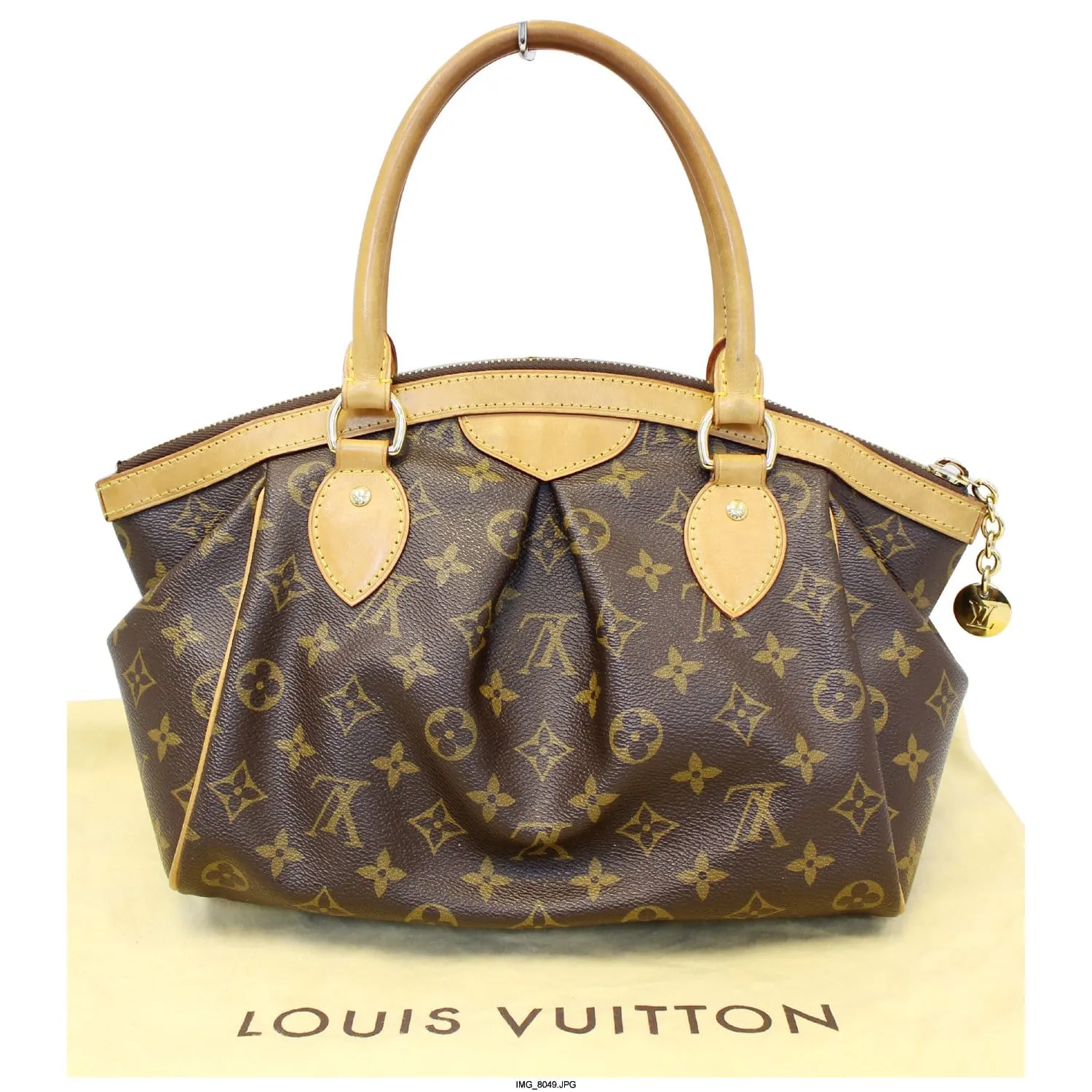 LOUIS VUITTON Tivoli PM Monogram Canvas Shoulder Satchel Bag