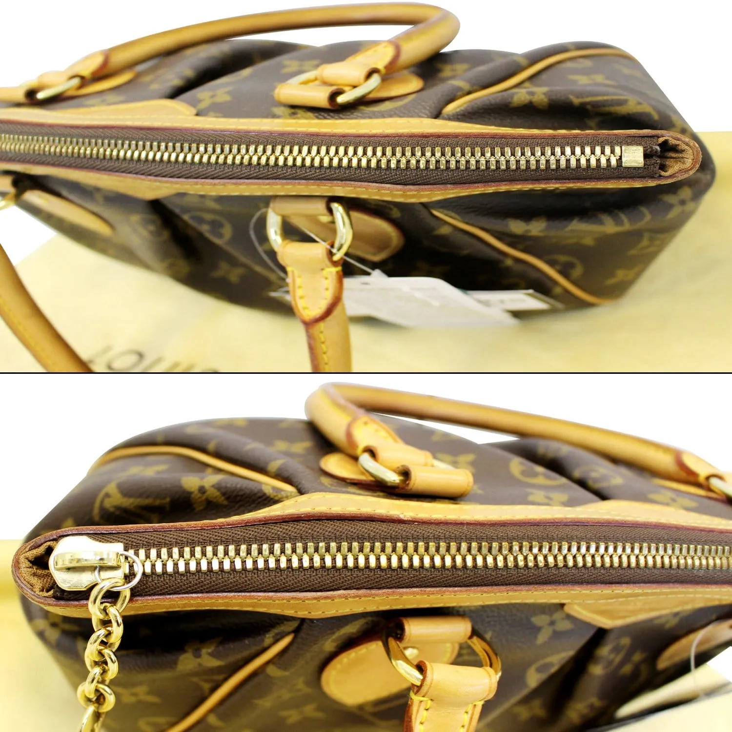 LOUIS VUITTON Tivoli PM Monogram Canvas Shoulder Satchel Bag