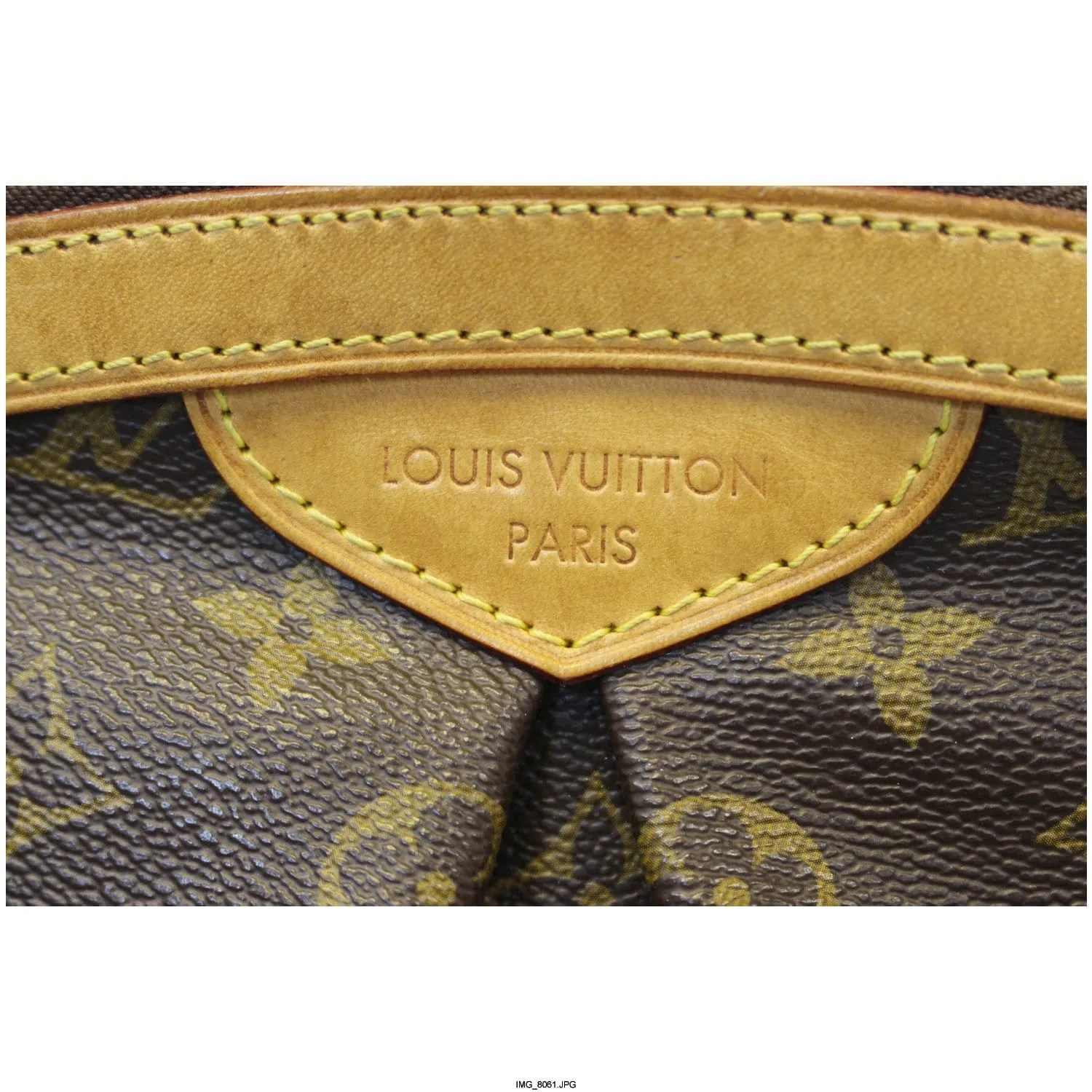 LOUIS VUITTON Tivoli PM Monogram Canvas Shoulder Satchel Bag