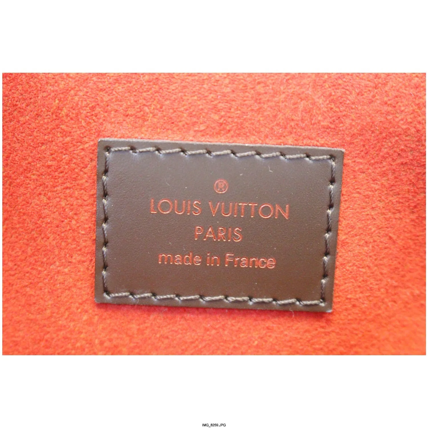 LOUIS VUITTON Trevi PM Damier Ebene Brown Shoulder Bag