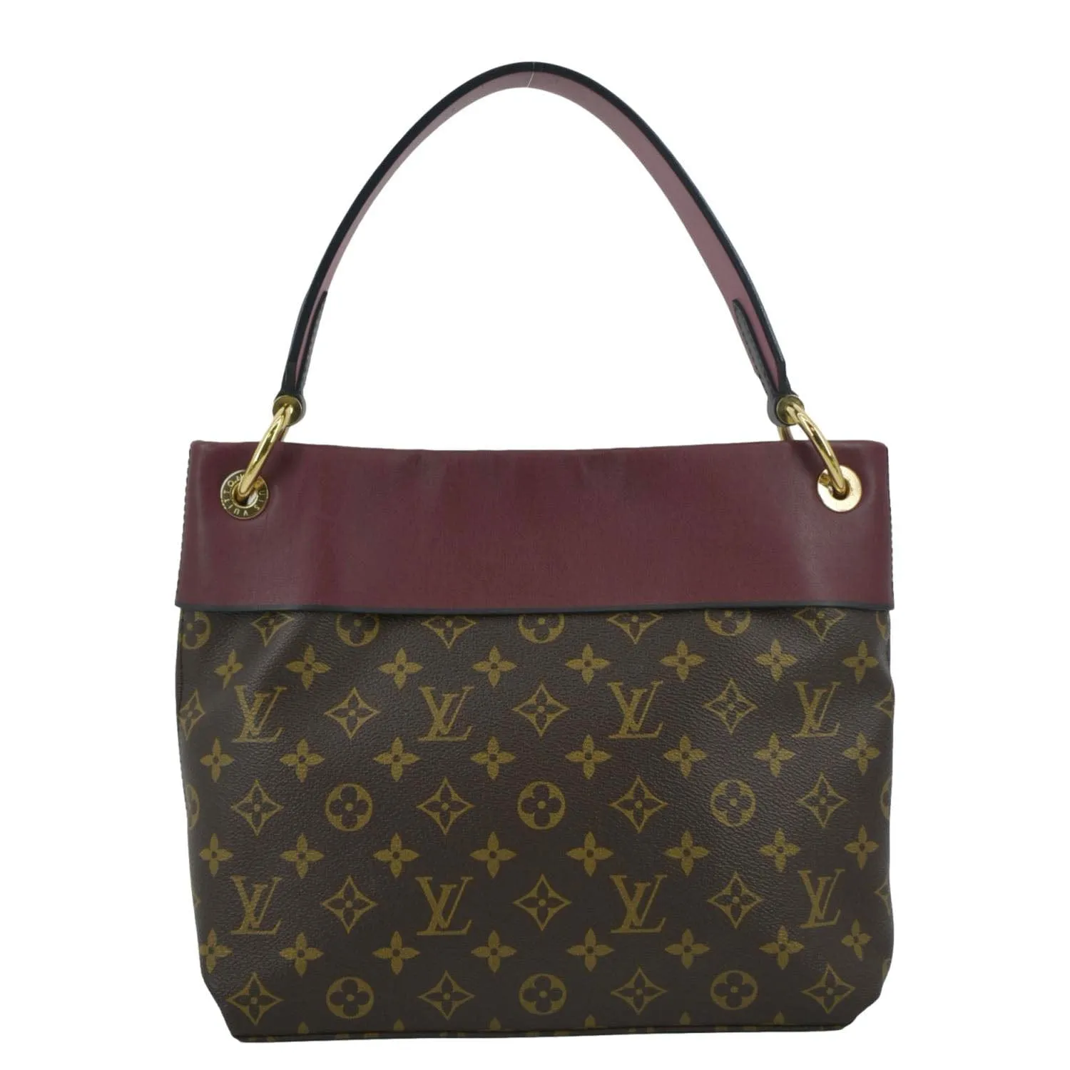 LOUIS VUITTON Tuileries Besace Monogram Canvas Shoulder Bag Bruyere