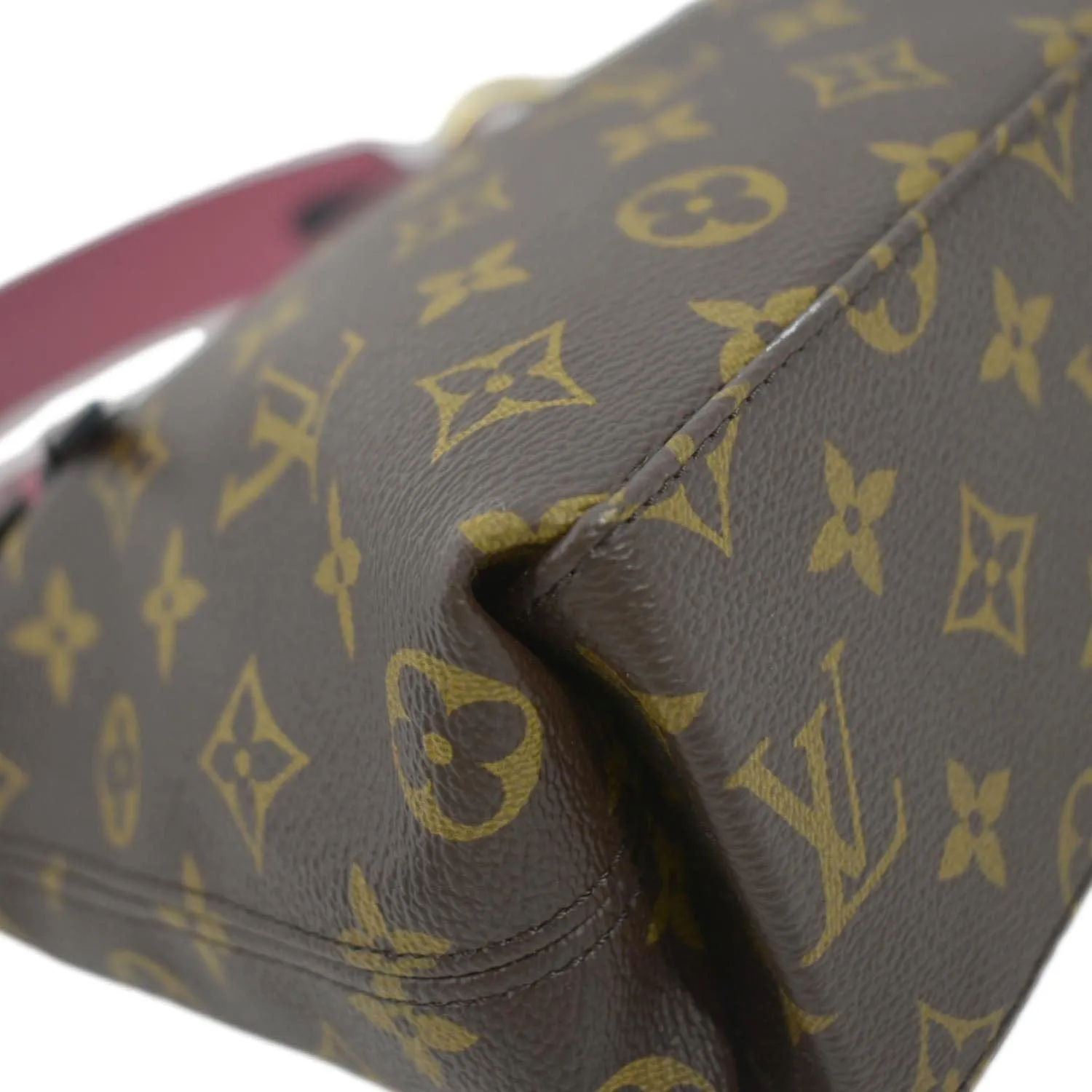 LOUIS VUITTON Tuileries Besace Monogram Canvas Shoulder Bag Bruyere