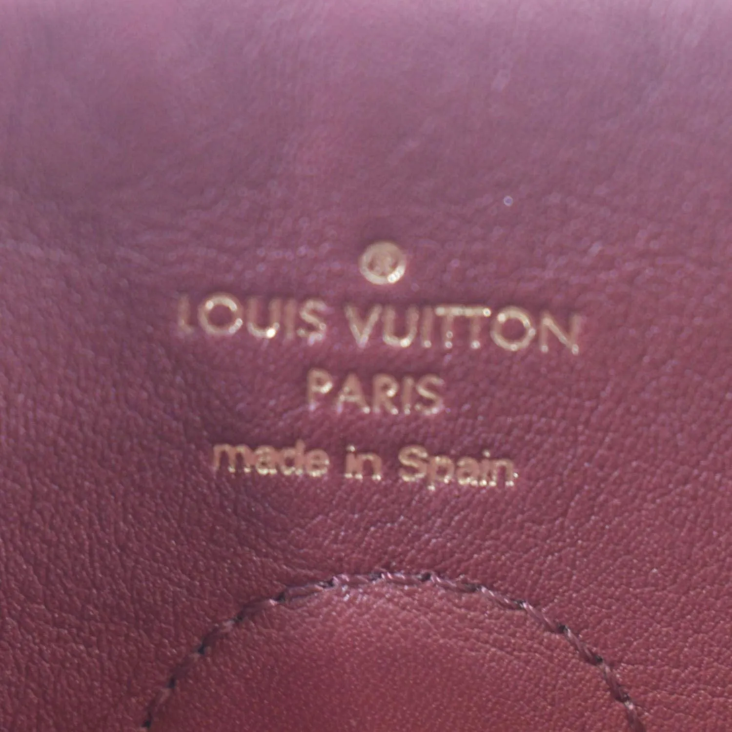 LOUIS VUITTON Tuileries Besace Monogram Canvas Shoulder Bag Bruyere