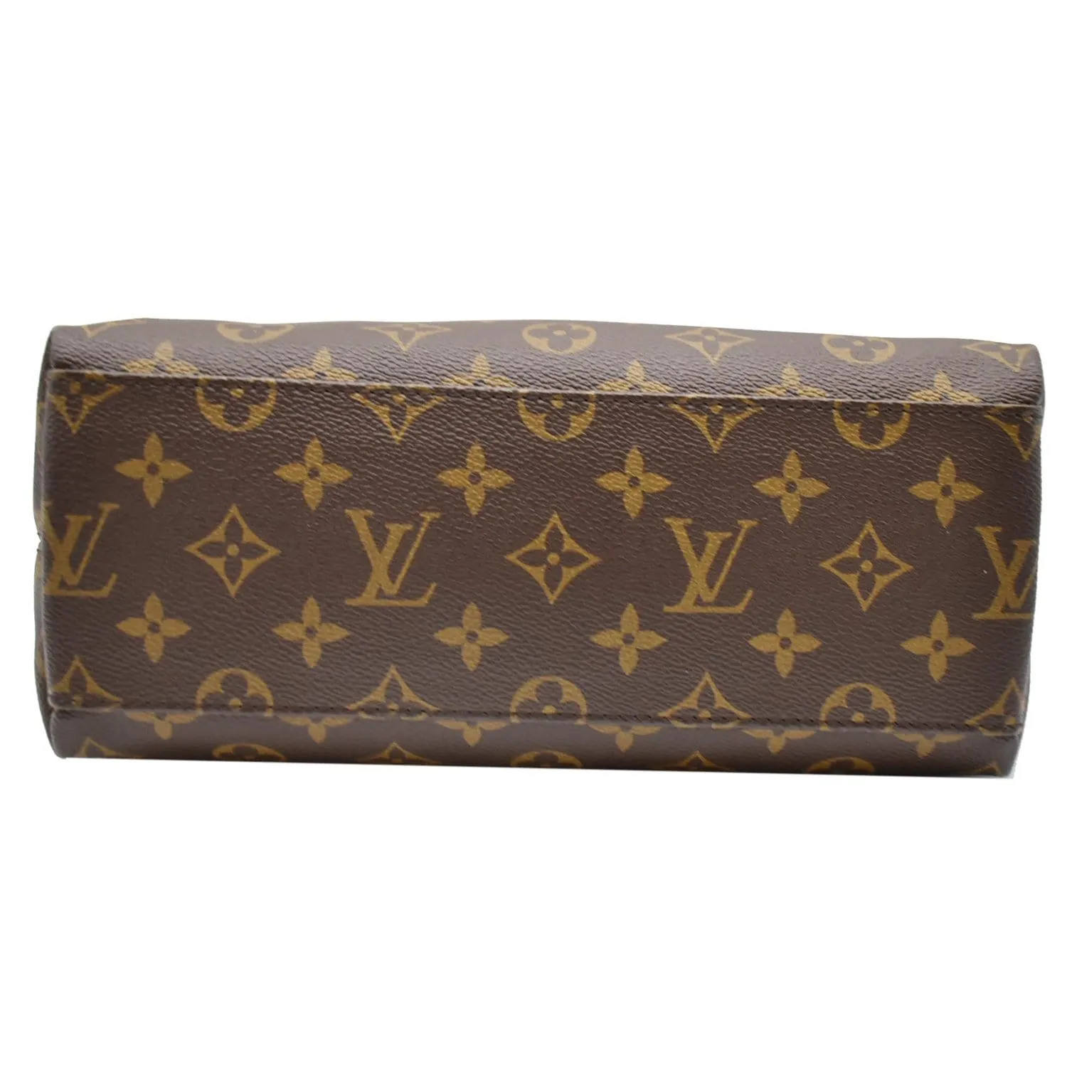 LOUIS VUITTON Tuileries Besace Monogram Canvas Shoulder Bag Caramel