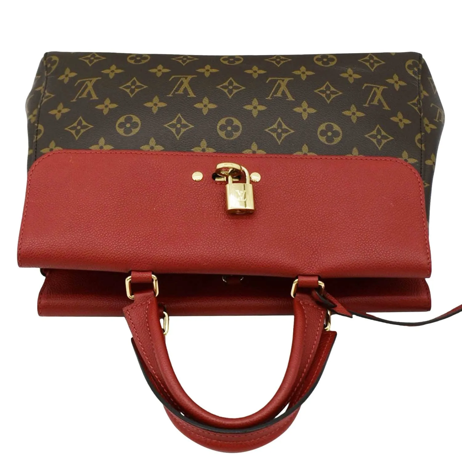 LOUIS VUITTON Venus Monogram Canvas 2way Shoulder Bag Cherry