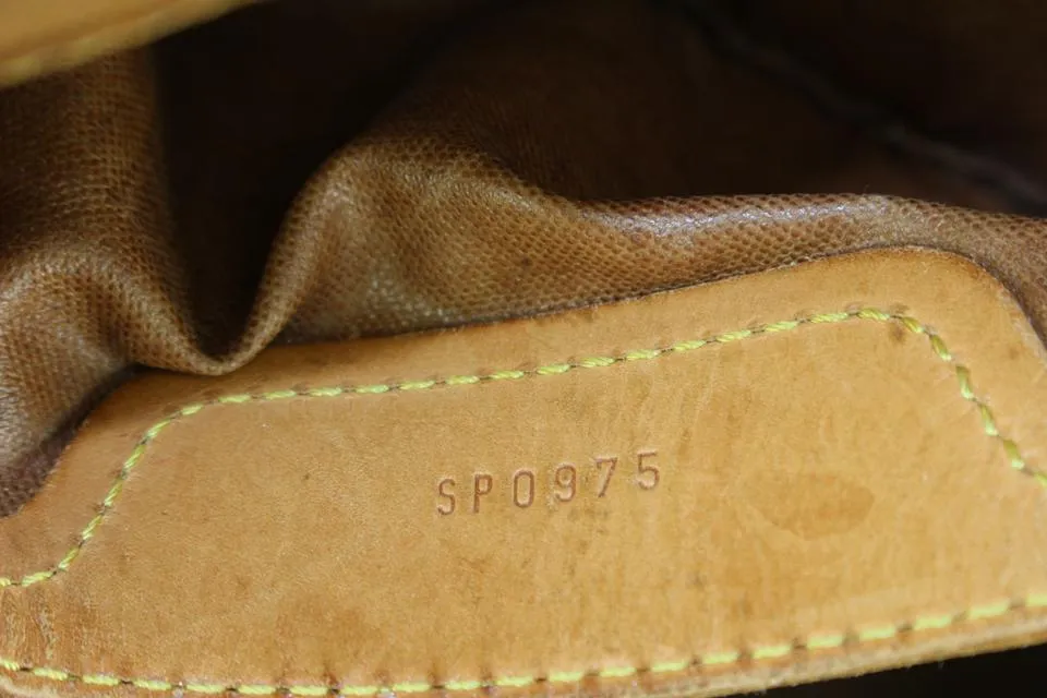 Louis Vuitton XL Monogram Sac Polochon 70 Keepall Bandouliere 64lz429s