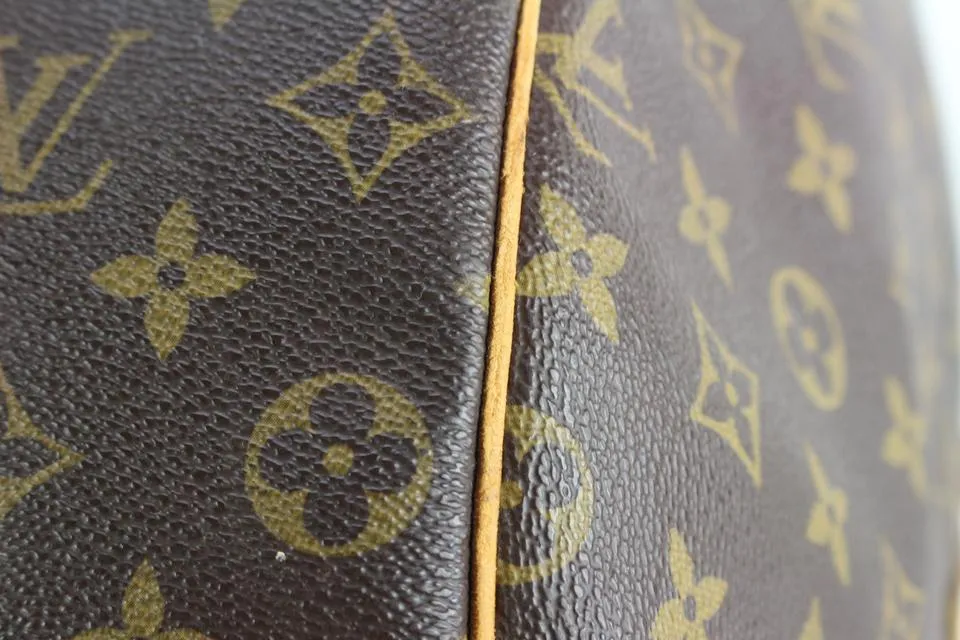 Louis Vuitton XL Monogram Sac Polochon 70 Keepall Bandouliere 64lz429s