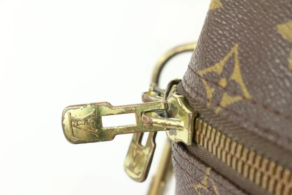Louis Vuitton XL Monogram Sac Polochon 70 Keepall Bandouliere 64lz429s