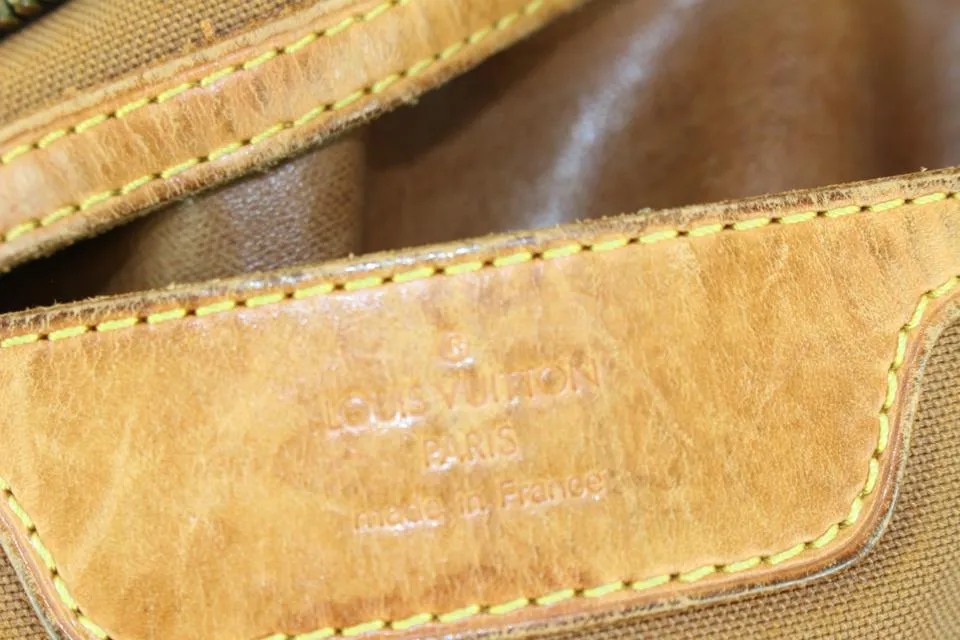 Louis Vuitton XL Monogram Sac Polochon 70 Keepall Bandouliere 64lz429s