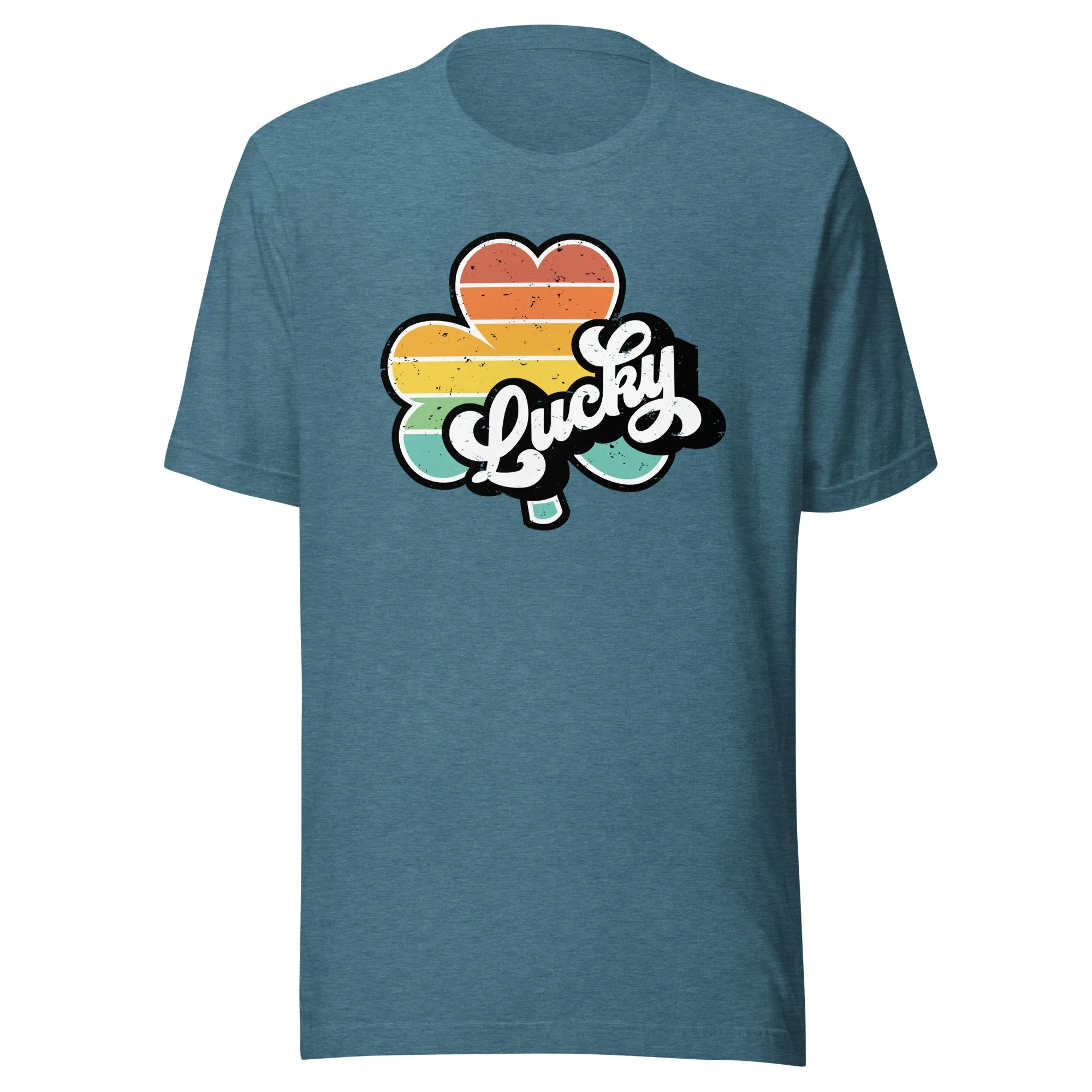 Lucky Clover Rainbow Tee