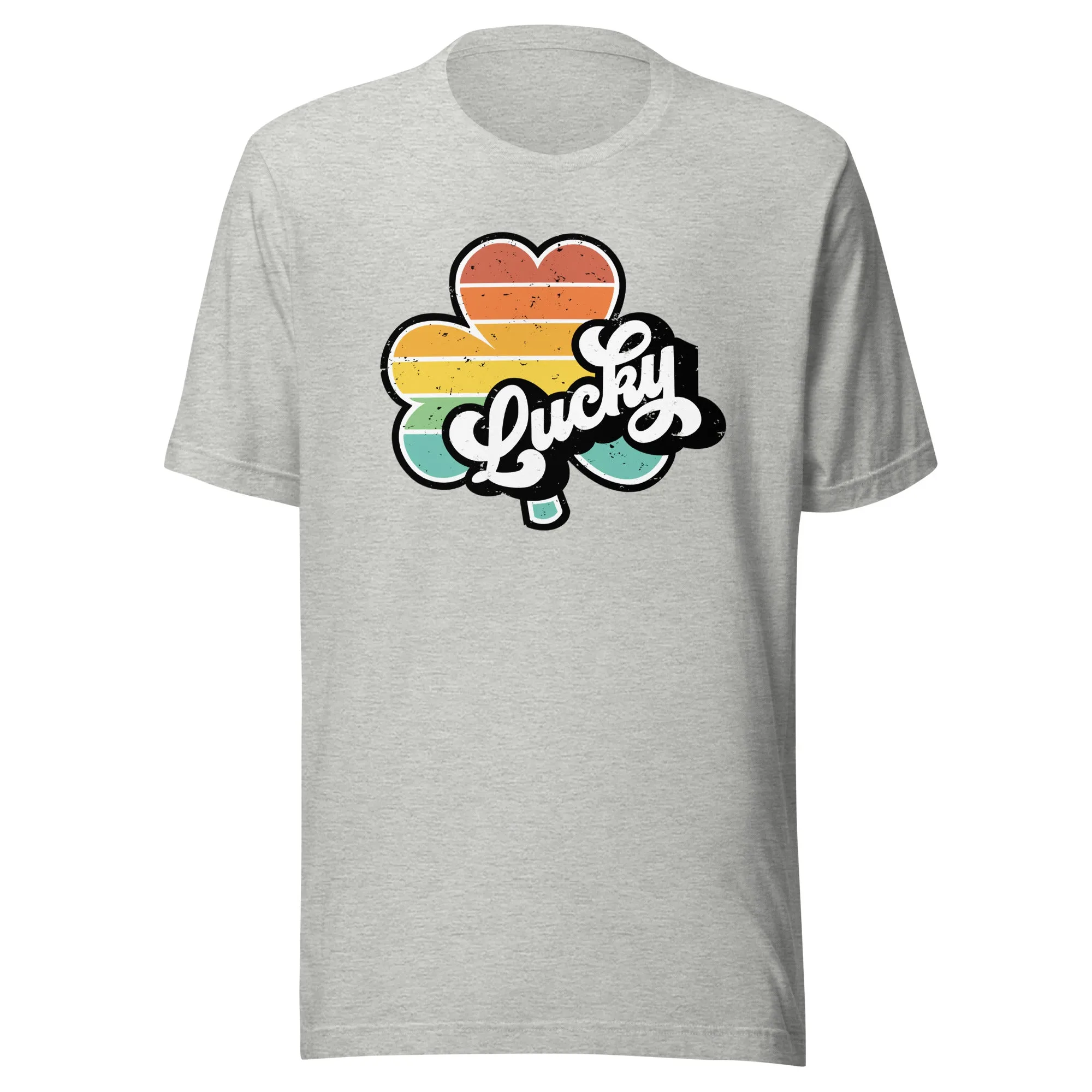 Lucky Clover Rainbow Tee