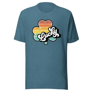 Lucky Clover Rainbow Tee