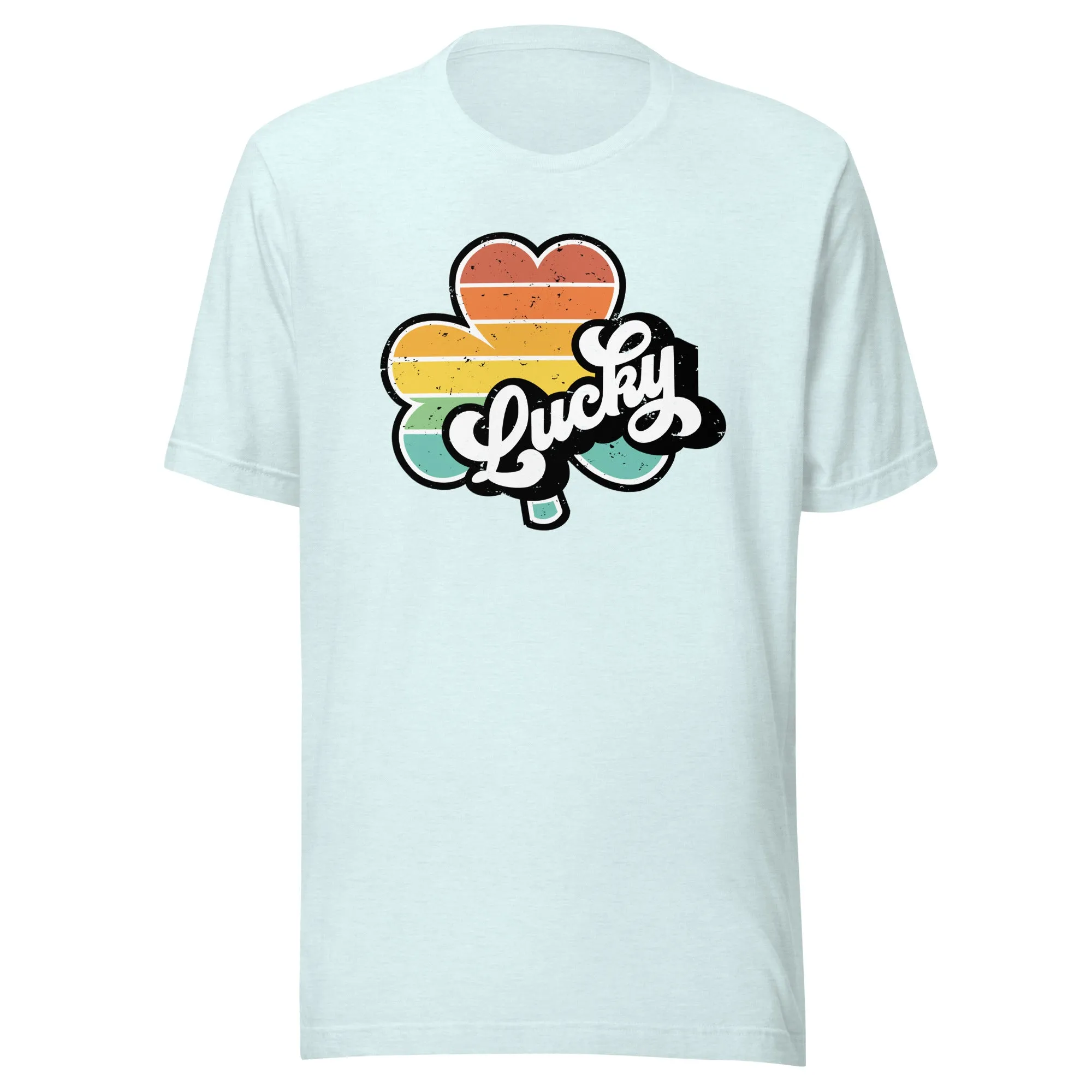 Lucky Clover Rainbow Tee