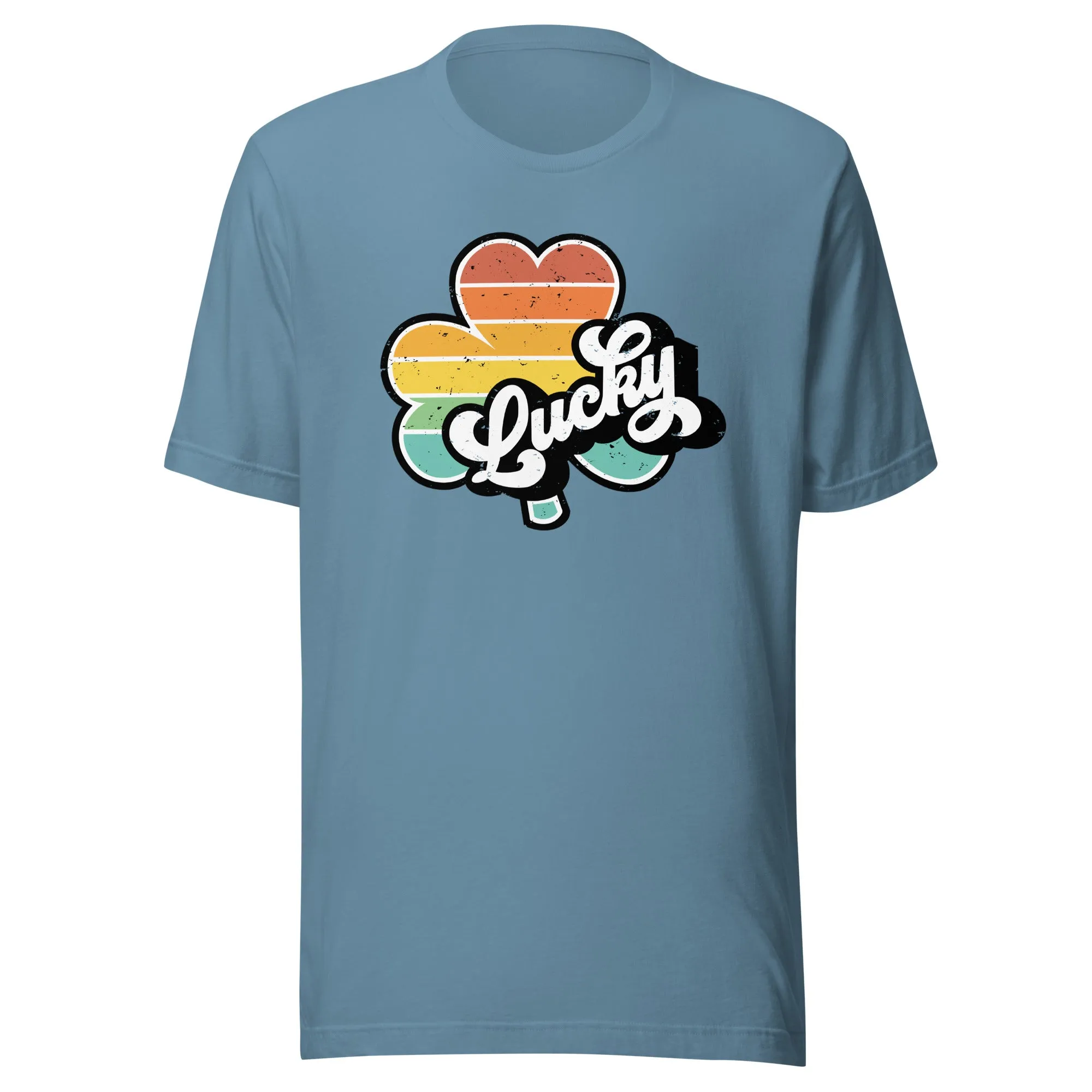 Lucky Clover Rainbow Tee
