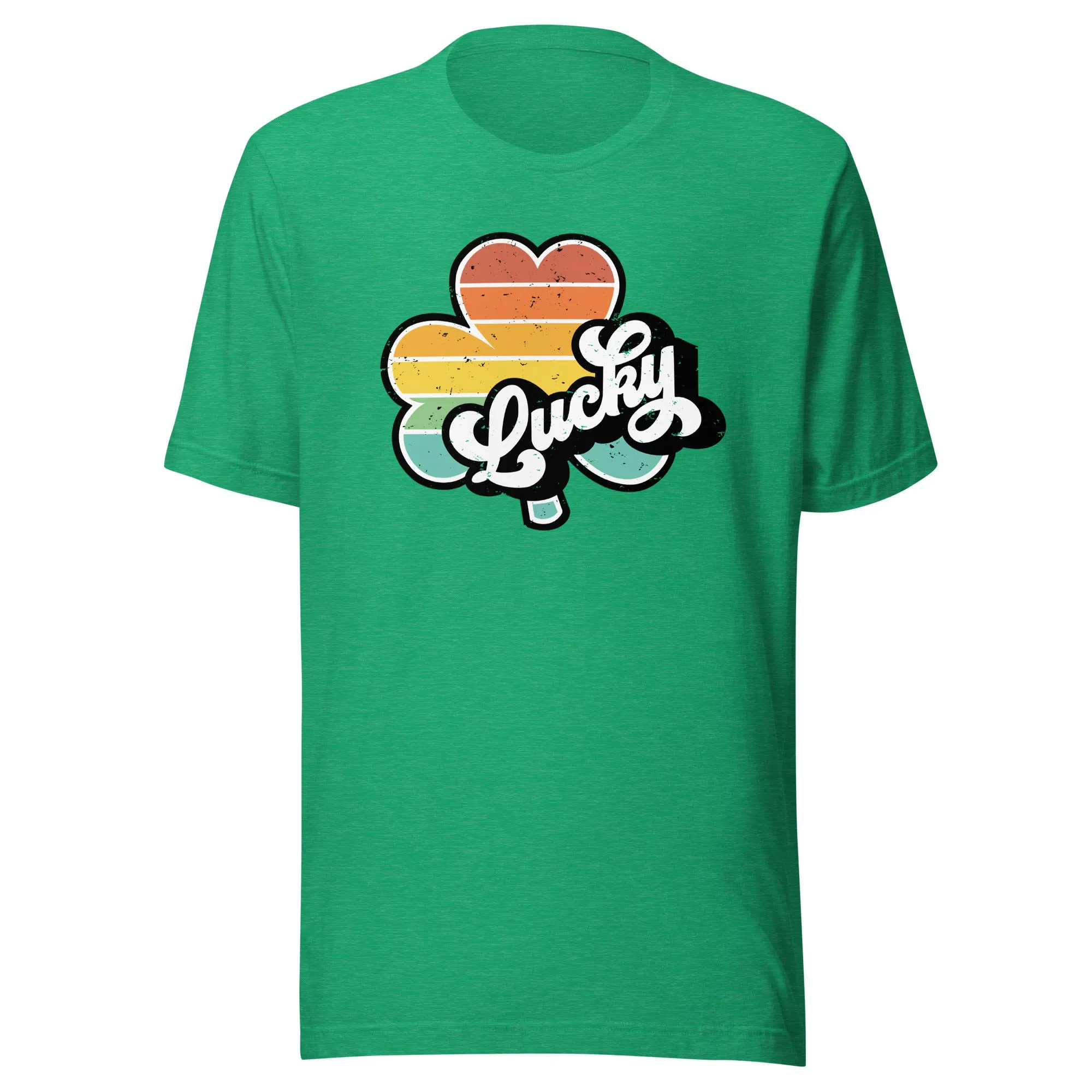 Lucky Clover Rainbow Tee
