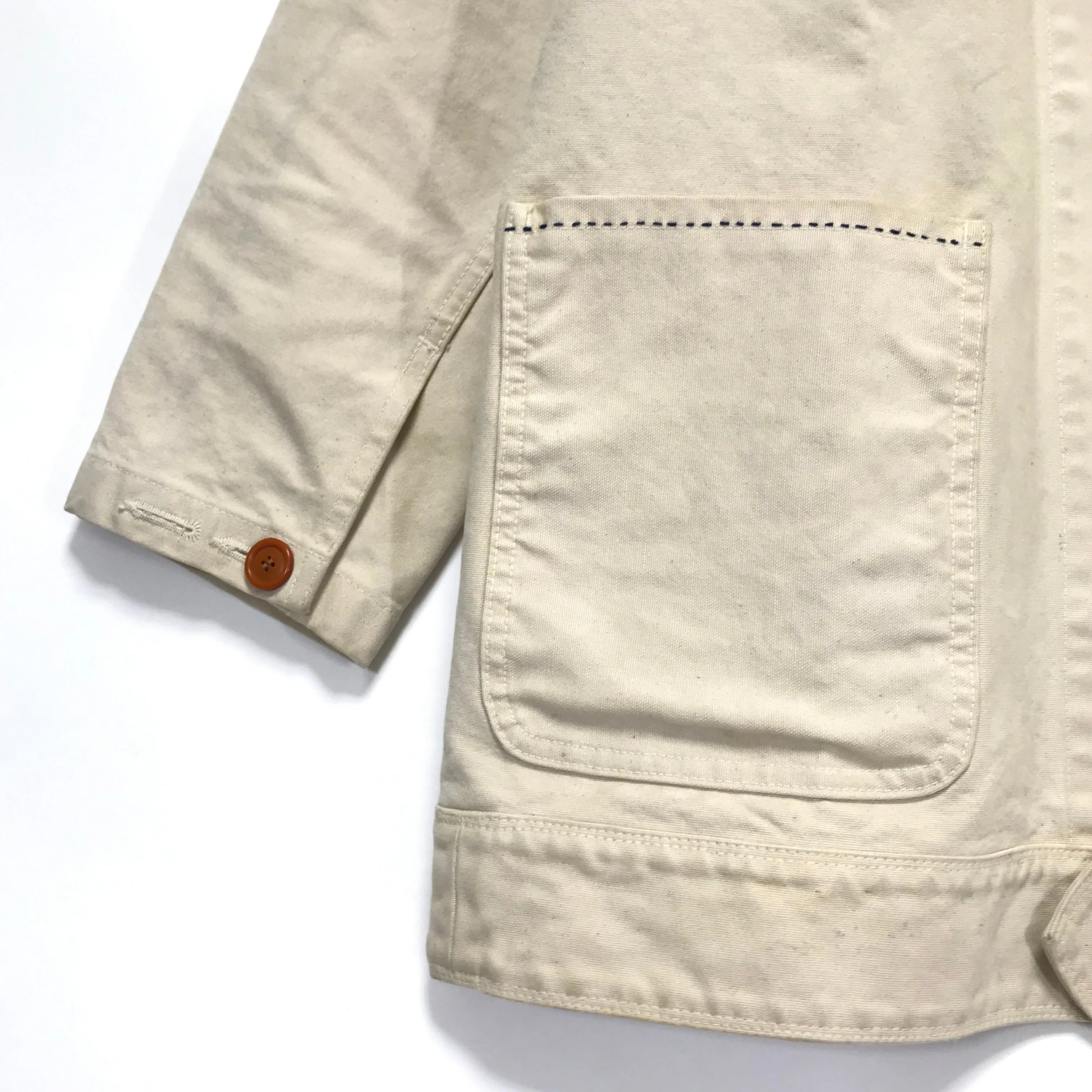 [M] Visvim Benny Coverall Jacket Ivory