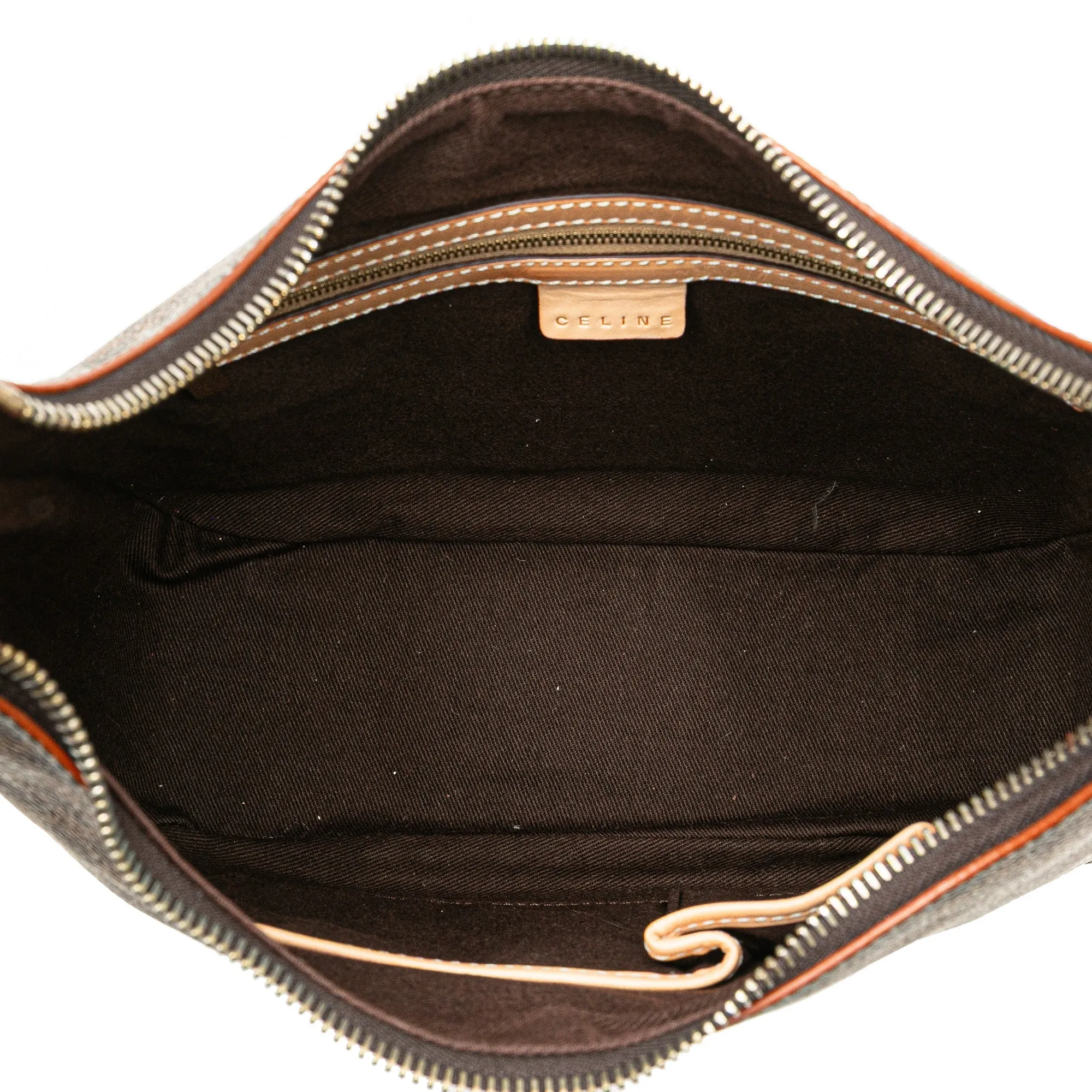 Macadam Coated Canvas Shoulder Bag