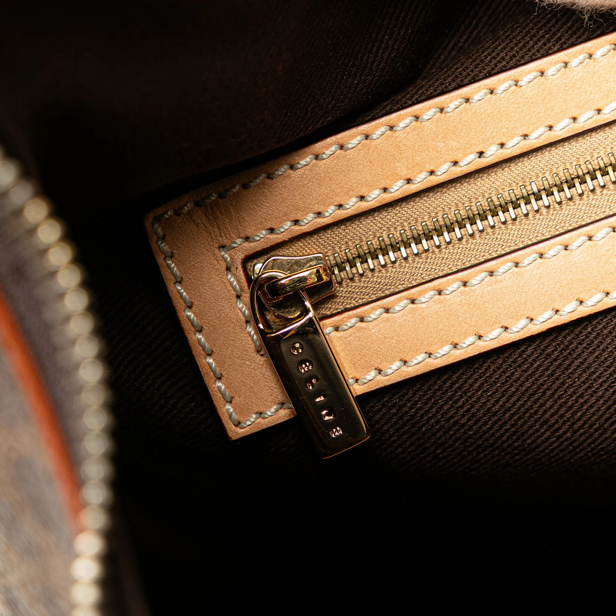 Macadam Coated Canvas Shoulder Bag