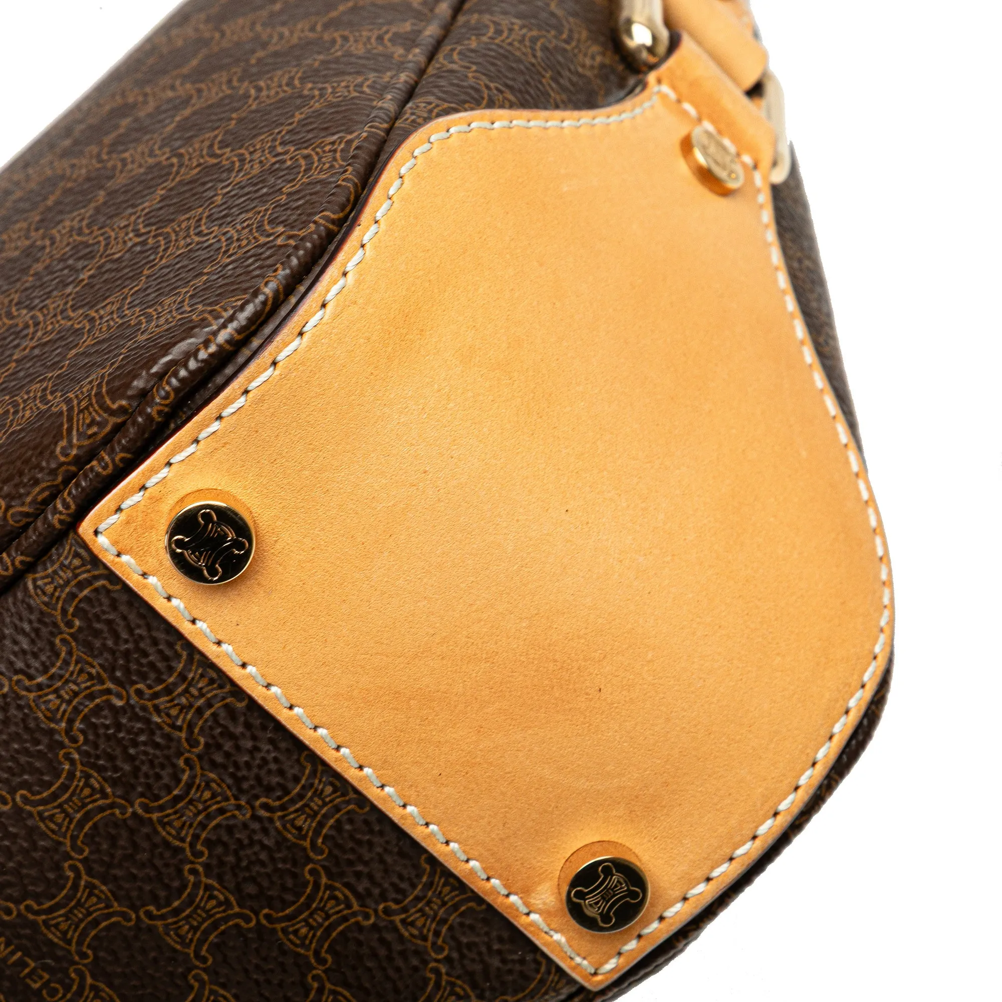 Macadam Coated Canvas Shoulder Bag