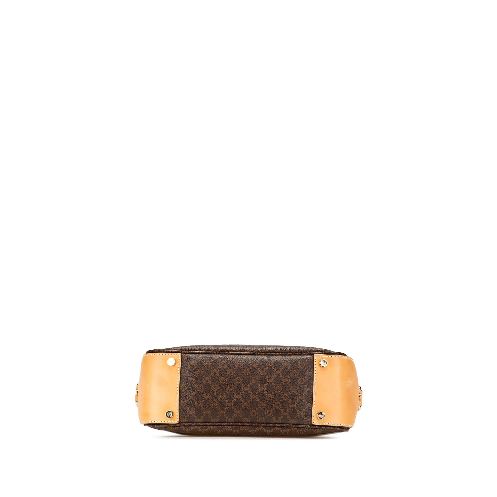 Macadam Coated Canvas Shoulder Bag