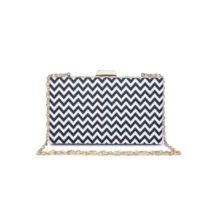 Malta Houndstooth Evening Bag