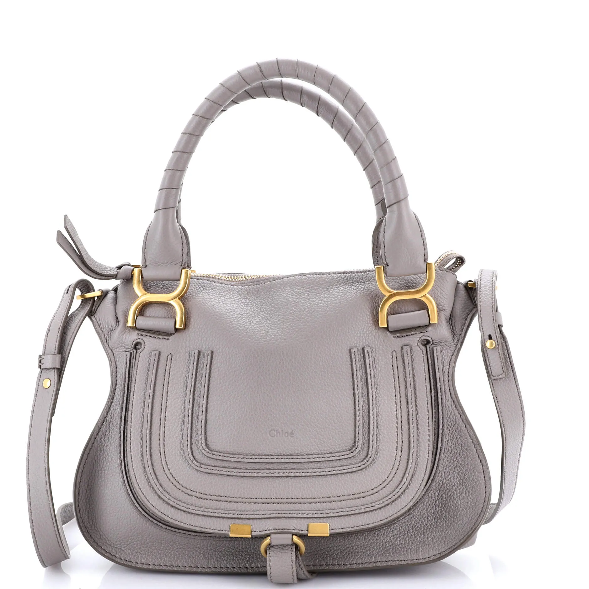 Marcie Satchel Leather Small