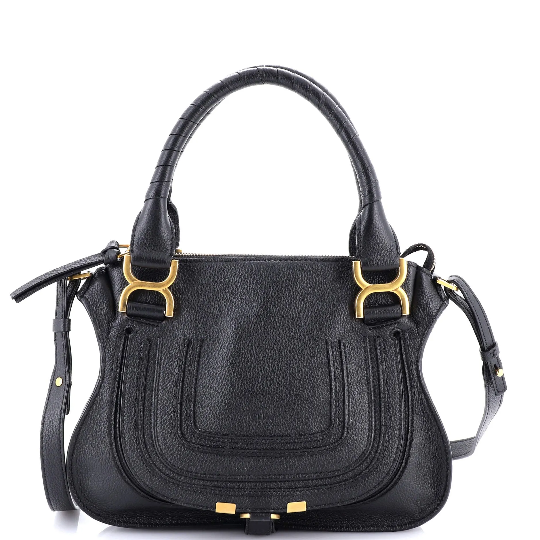 Marcie Satchel Leather Small
