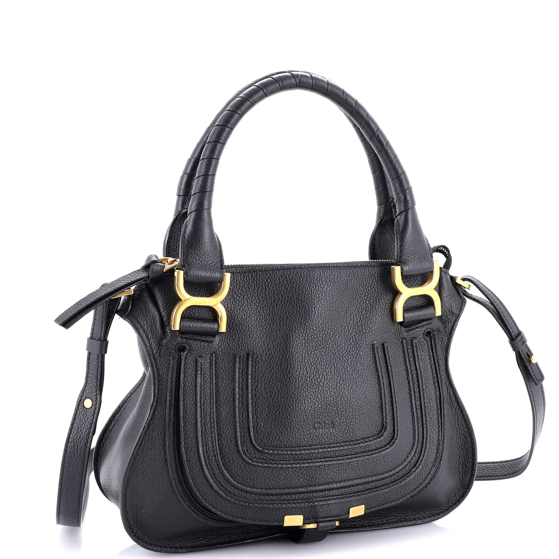 Marcie Satchel Leather Small