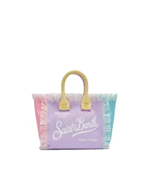 MC2 Saint Barth Borsa Mini Vanity i Canvas di Cotone Color Block
