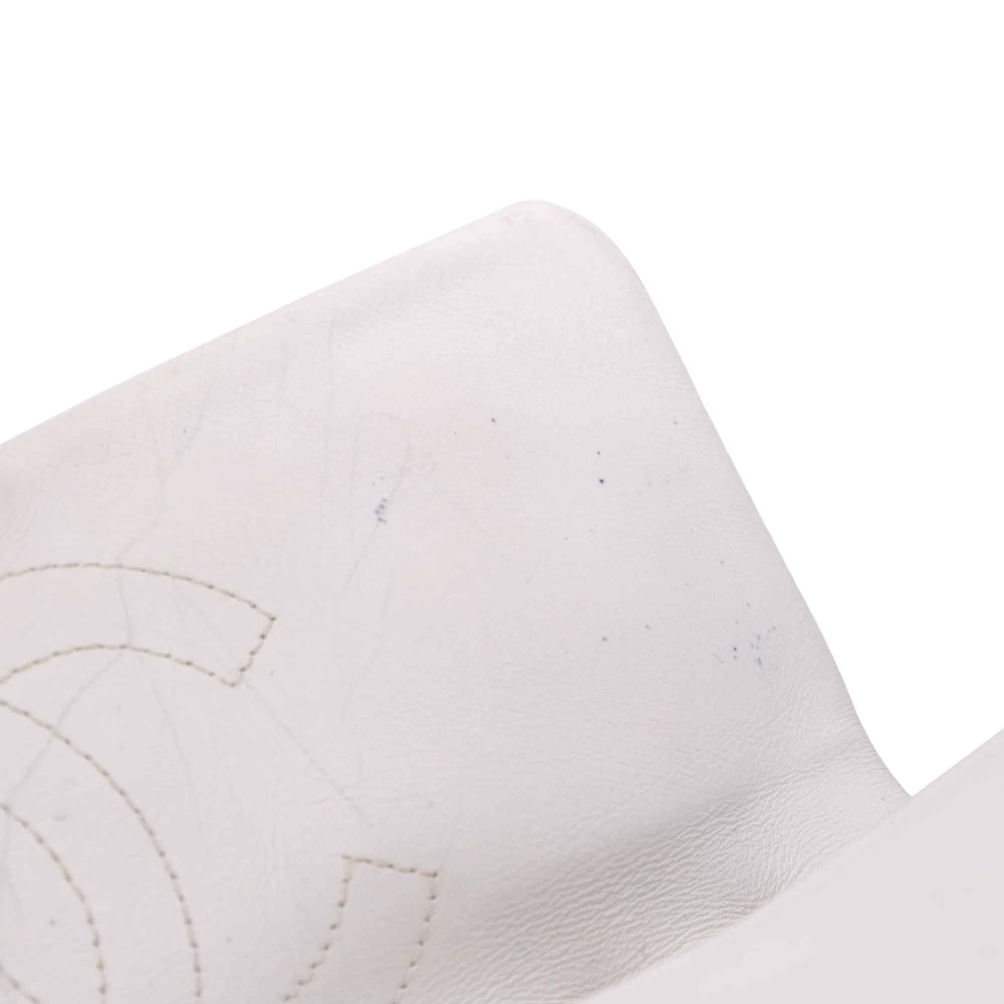Medium Bicolor Calfskin Graphic Flap
