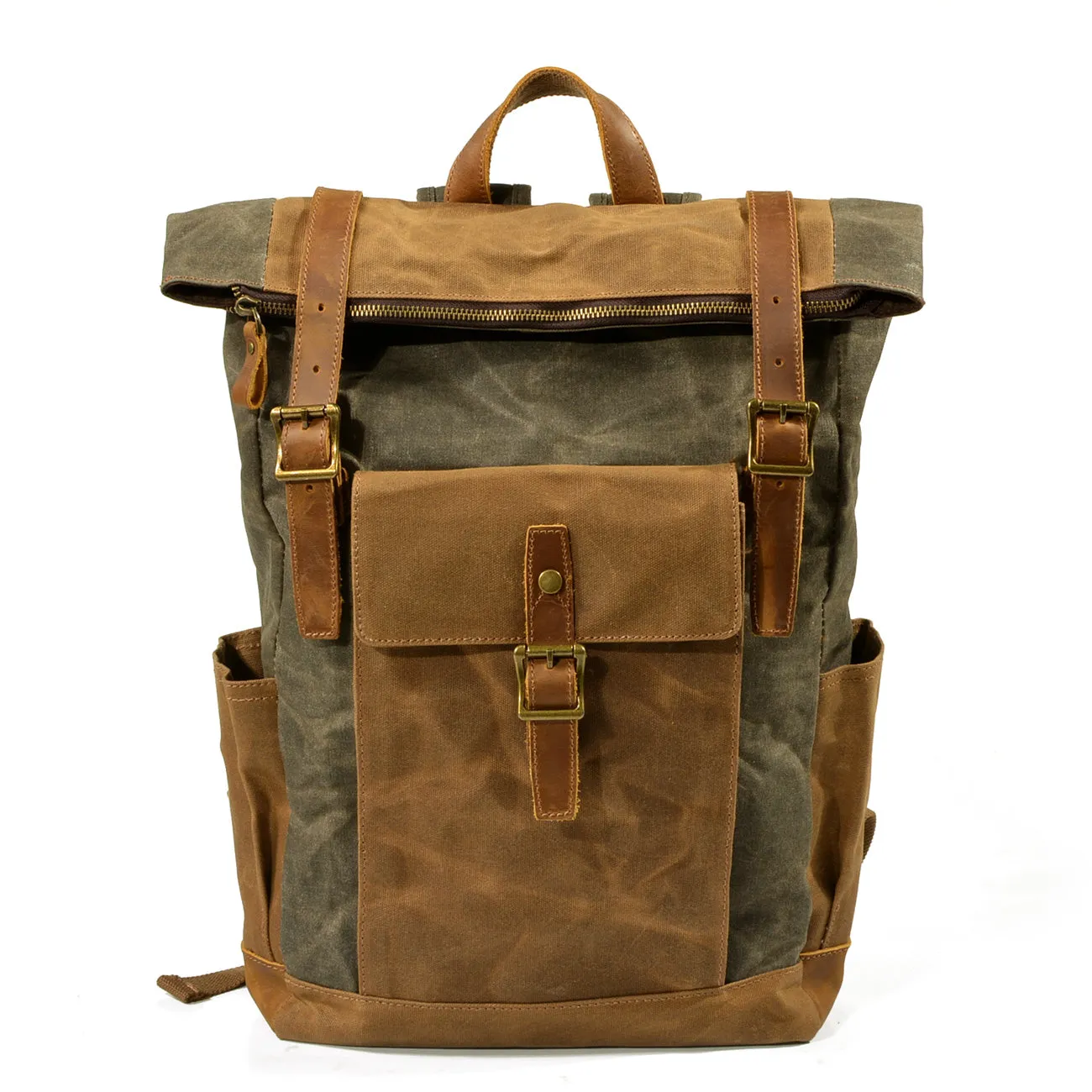 Mens Canvas Backpack | Mount St. Helens