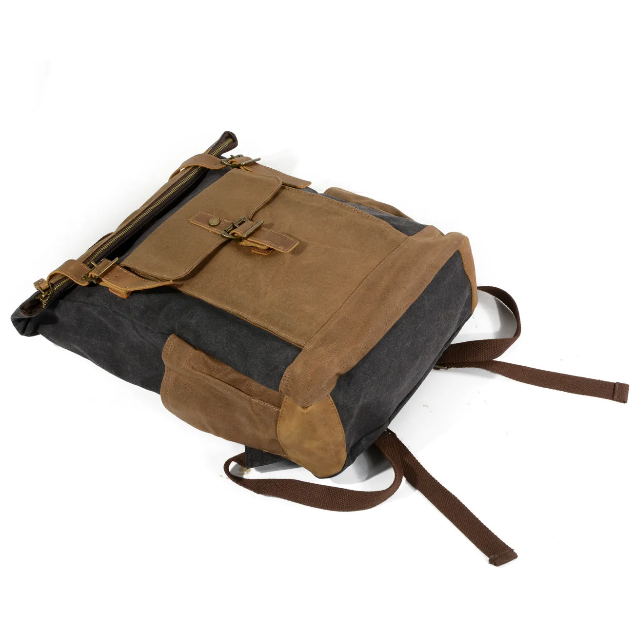 Mens Canvas Backpack | Mount St. Helens