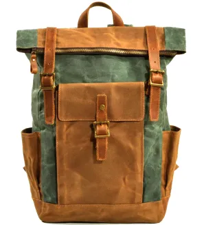 Mens Canvas Backpack | Mount St. Helens