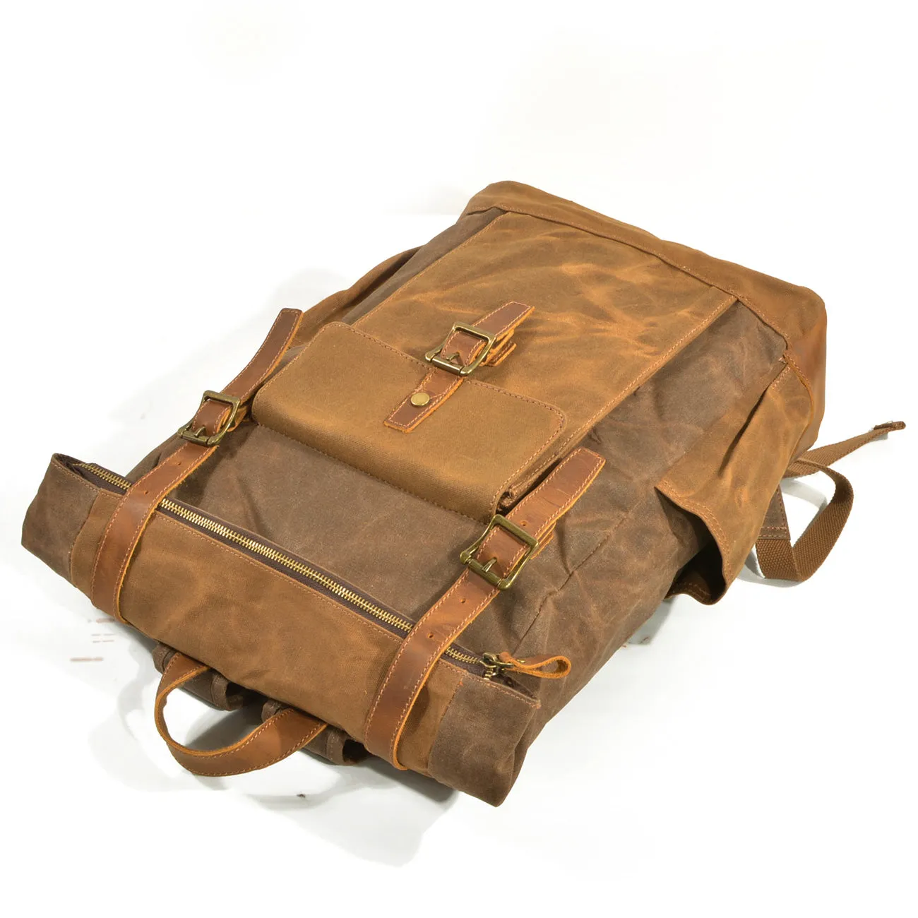 Mens Canvas Backpack | Mount St. Helens