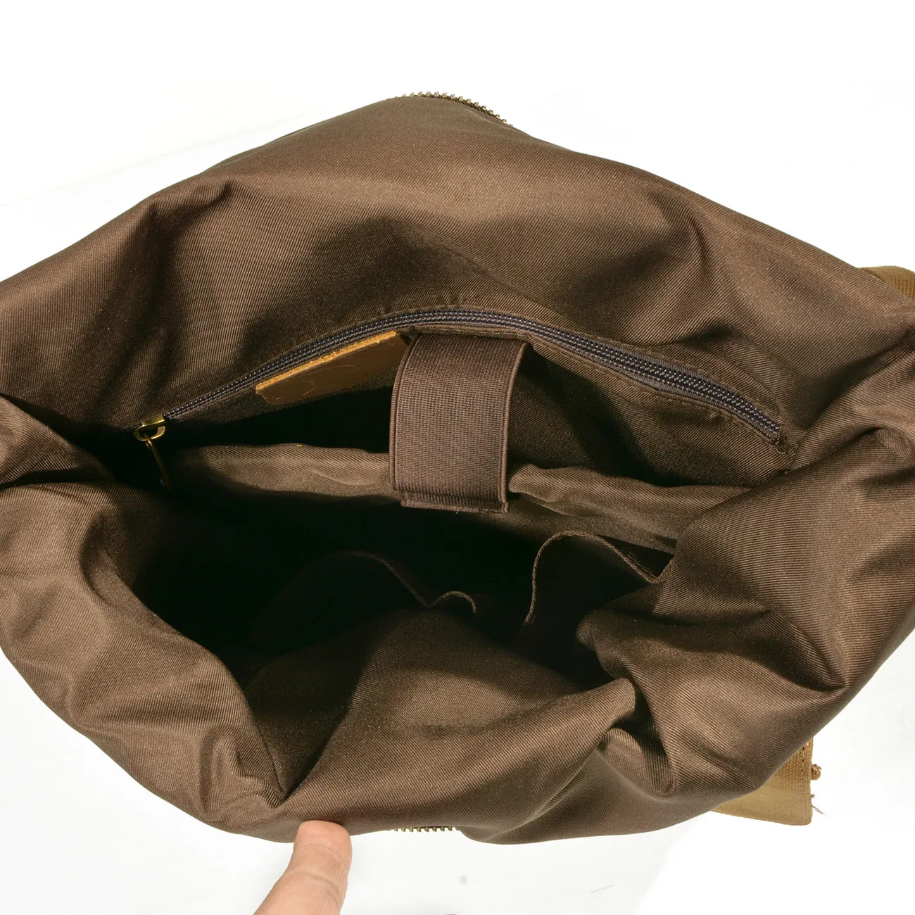 Mens Canvas Backpack | Mount St. Helens