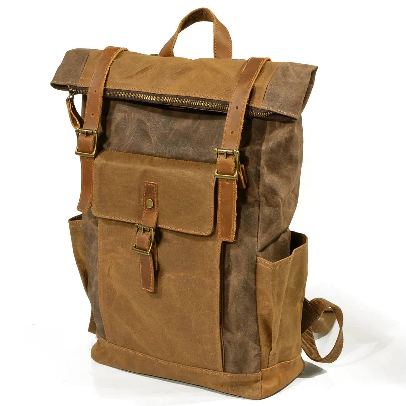Mens Canvas Backpack | Mount St. Helens
