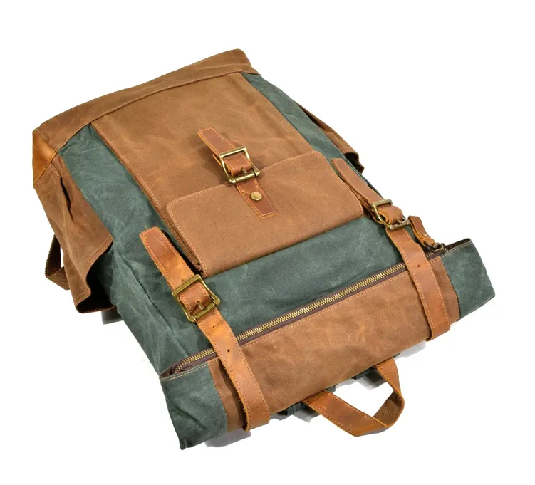Mens Canvas Backpack | Mount St. Helens