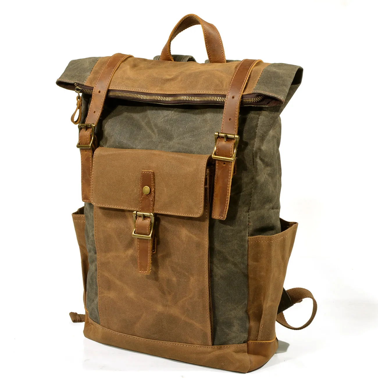 Mens Canvas Backpack | Mount St. Helens