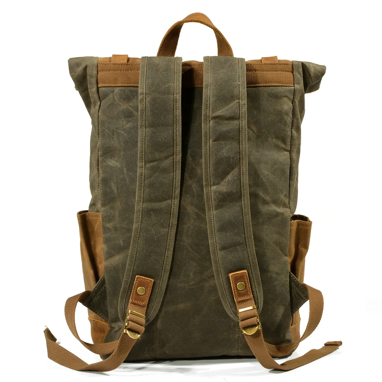Mens Canvas Backpack | Mount St. Helens