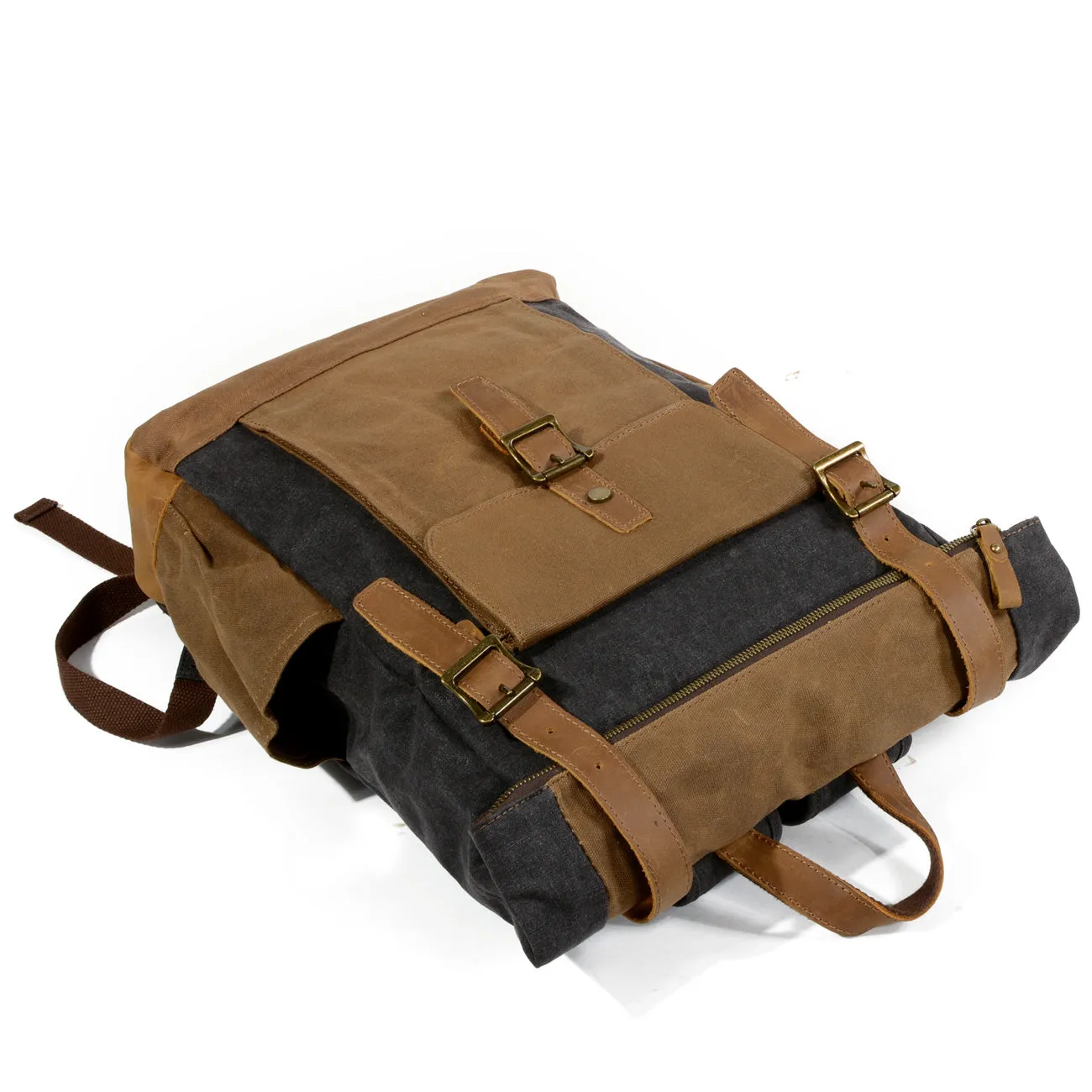 Mens Canvas Backpack | Mount St. Helens