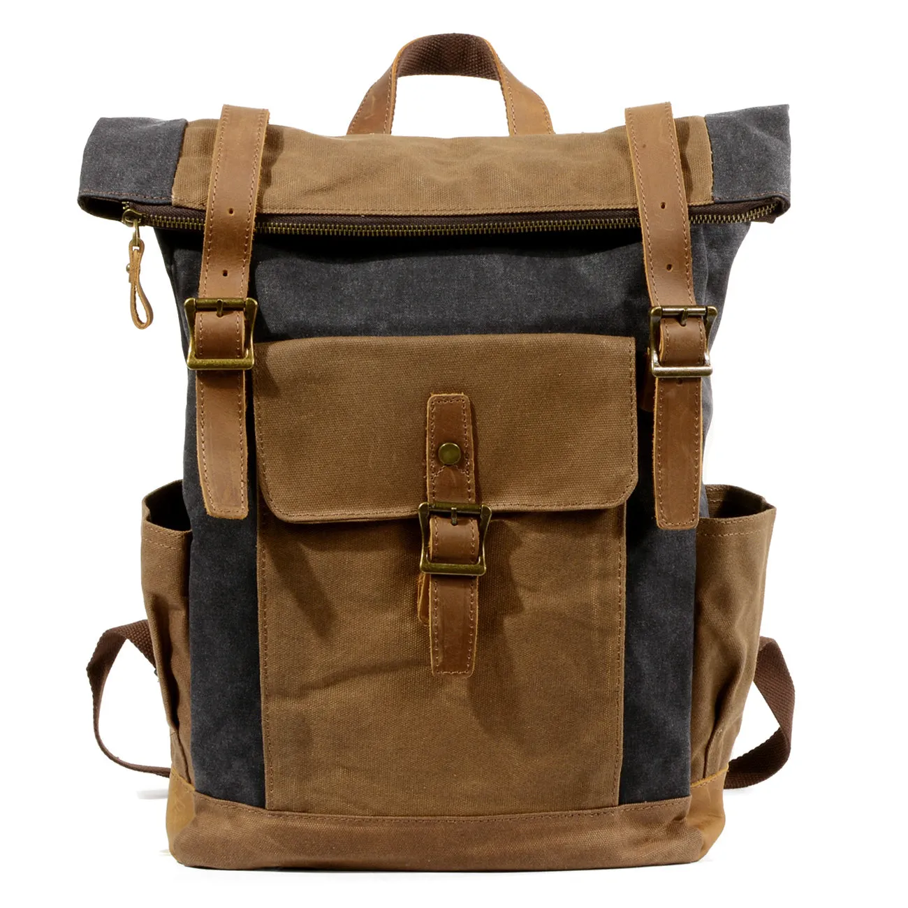Mens Canvas Backpack | Mount St. Helens