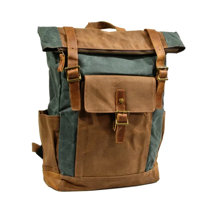 Mens Canvas Backpack | Mount St. Helens