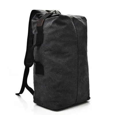 Men's Fashion Large Capacity Trend Canvas Backpacks