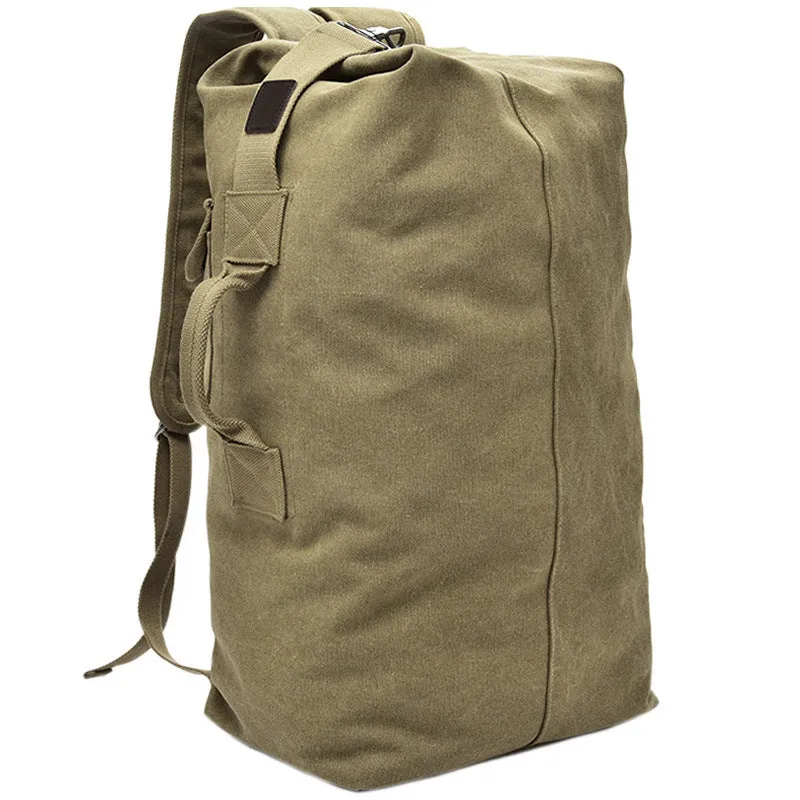 Men's Fashion Large Capacity Trend Canvas Backpacks
