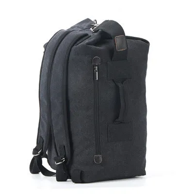 Men's Fashion Large Capacity Trend Canvas Backpacks