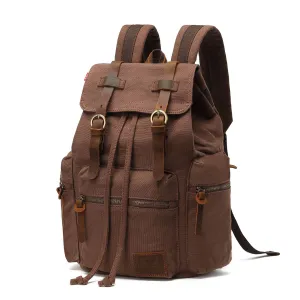 Men's Flying Canvas Retro Computer Now Backpacks