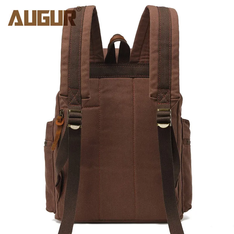 Men's Flying Canvas Retro Computer Now Backpacks