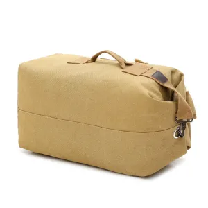 Men's Large Capacity Canvas Portable Leisure Backpacks