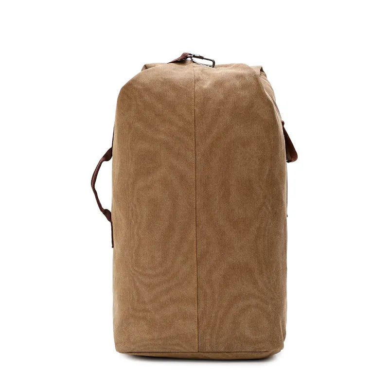 Men's Large Capacity Canvas Portable Leisure Backpacks