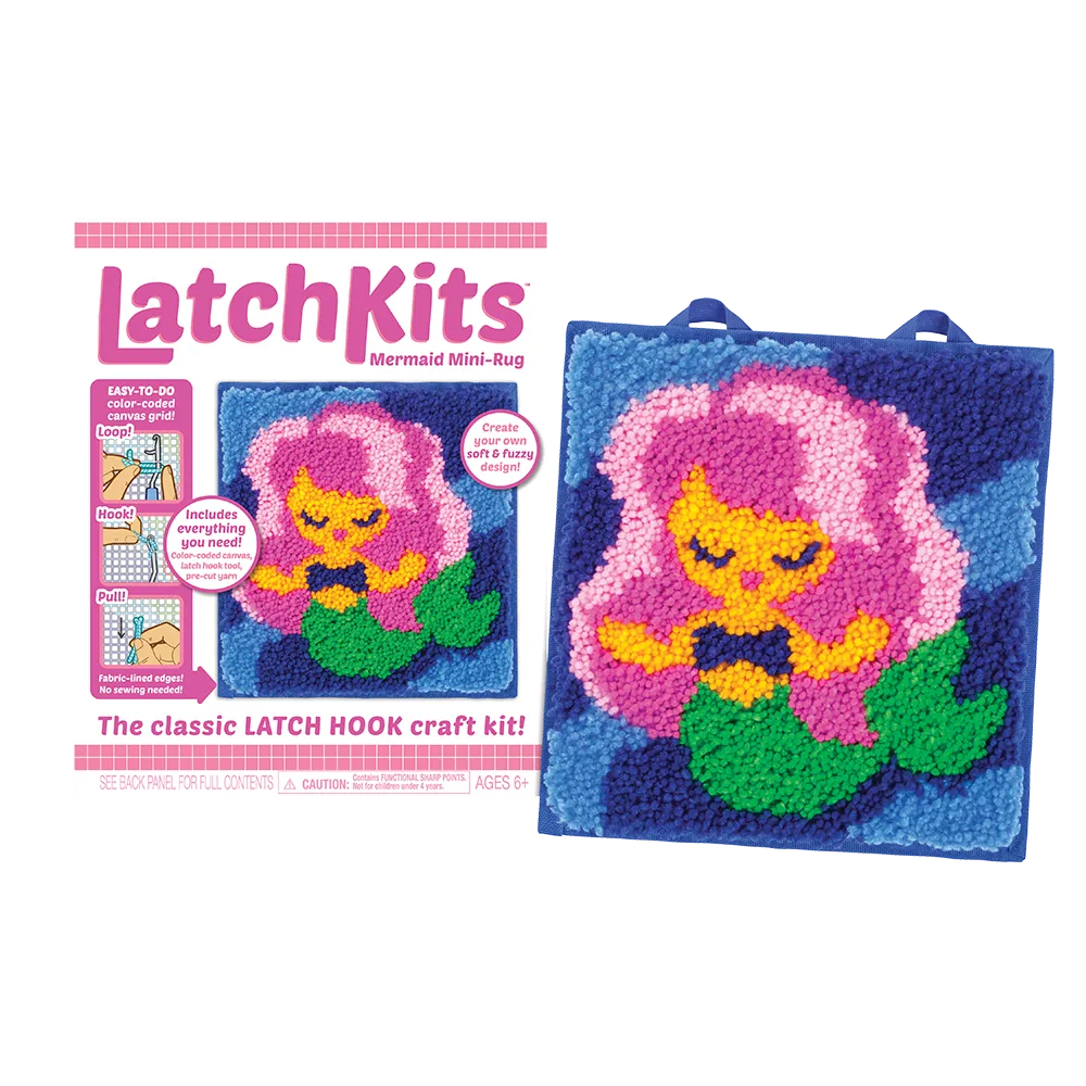 Mermaid Latch Hook Kit
